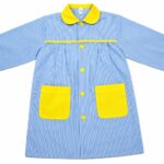 Bata azul - amarillo