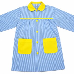 Bata azul - amarillo