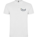 Polo infantil blanco